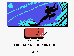 Kung-Fu Master Title Screen